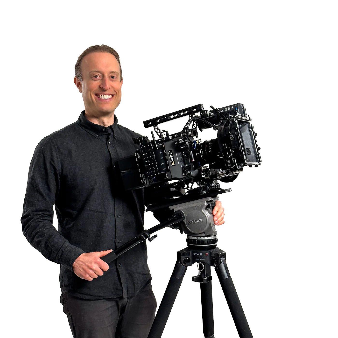 Dustin Pearlman with Alexa 35 camera package